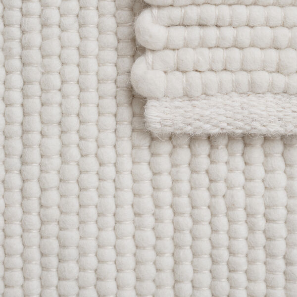 Agner gulvtæppe, white, Linie Design