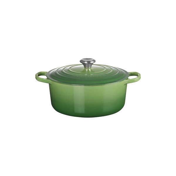 Signature rund st&oslash;bejernsgryde &Oslash; 28 cm, bamboo green, Le Creuset