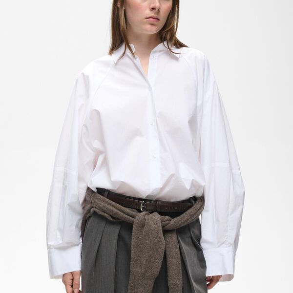 MillerIW Loose Shirt, pure white, InWear