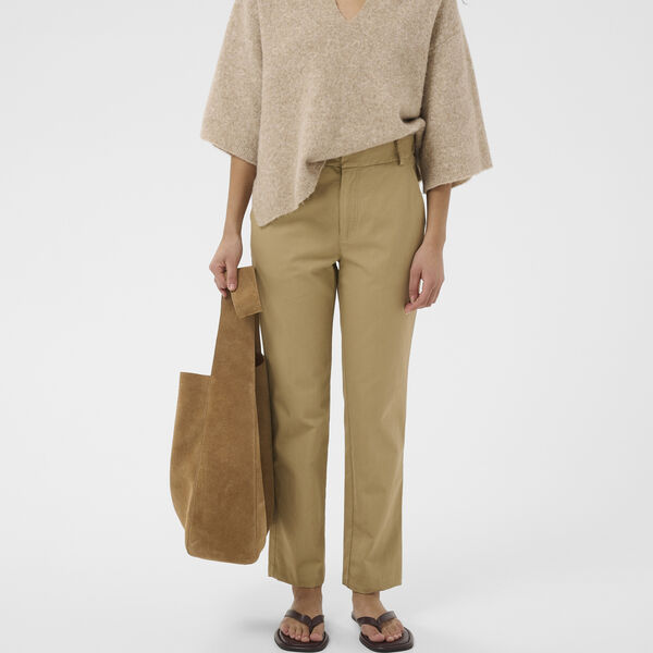DIAZIW NOLONA LONG PANT, latte, InWear