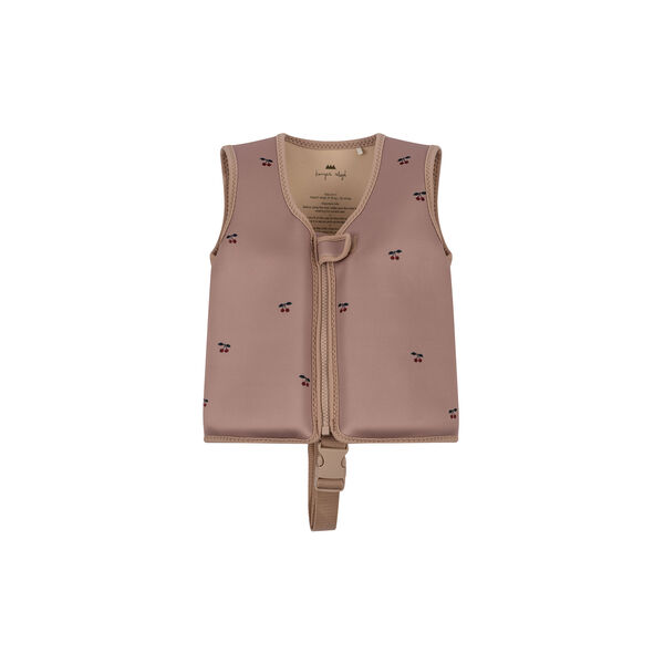 Neopren svømmevest, cherry, Konges Sløjd