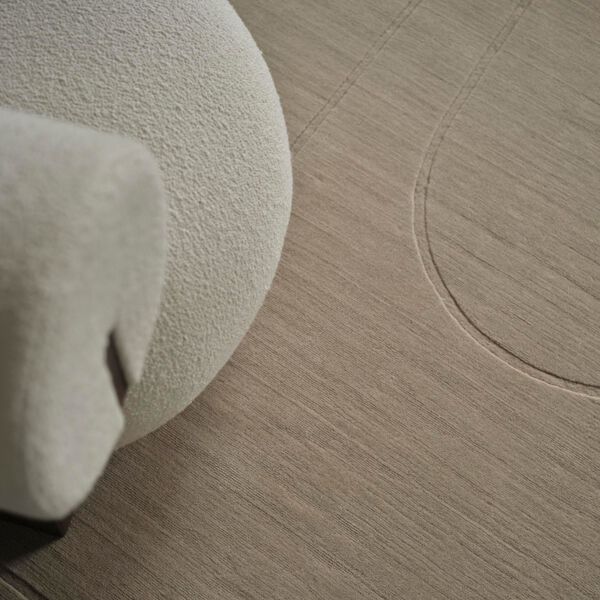 Cursive Expanse gulvtæppe, beige Cursive Expanse gulvtæppe, beige, Linie Design