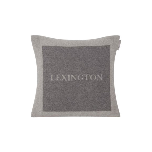 Hotel Wool/Cashmere pyntepudebetr&aelig;k, gray/white, Lexington