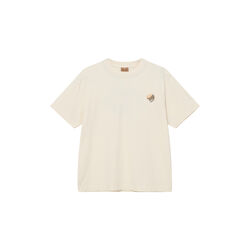 MMGAmalfi O-SS Tee, ecru, MOS MOSH Gallery