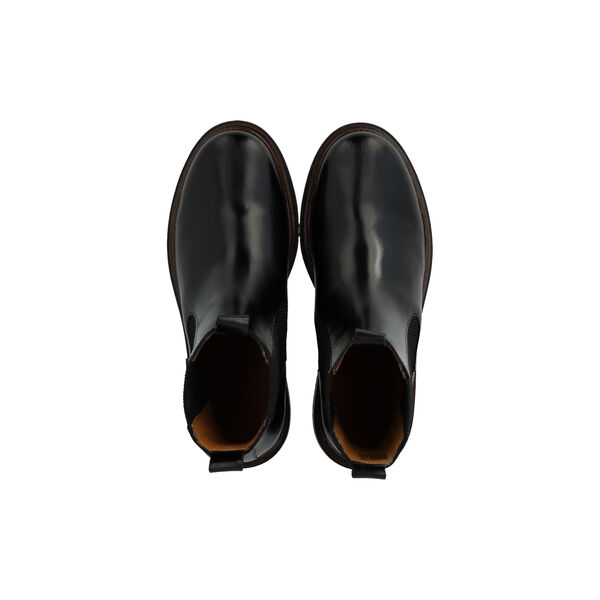 Chelsea støvle, black/black, ANGULUS