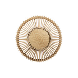 Clava Up Wood Wall/Ceiling Light, oak, UMAGE