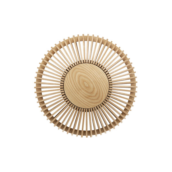 Clava Up Wood Wall/Ceiling Light, oak, UMAGE