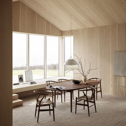 HJW37 pendel uden hejs, hvid, Carl Hansen & S&oslash;n