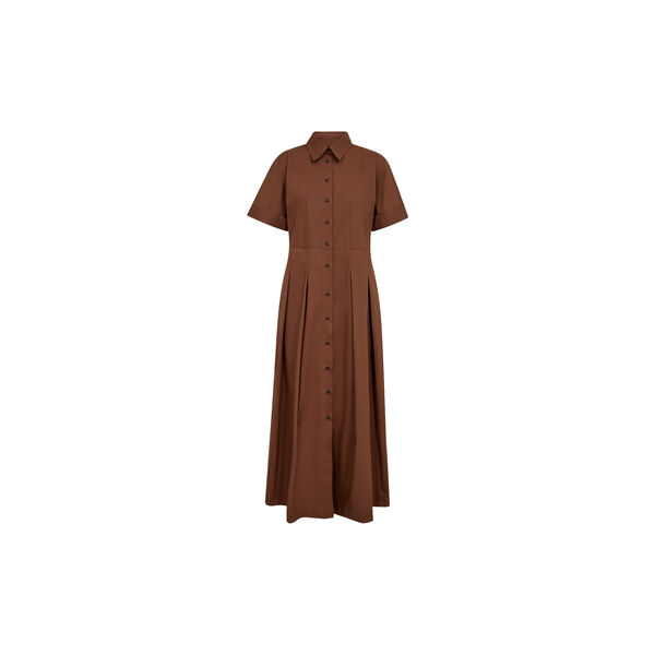 PD-Tulip Poplin Maxidress, toffee, Pieszak