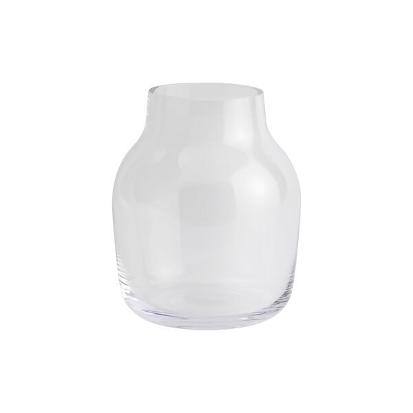 Silent Vase, clear, Muuto