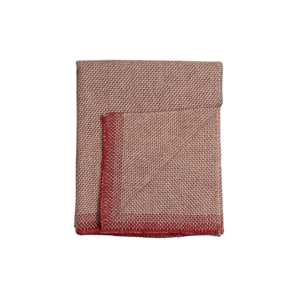 UNA Throw, light red UNA Throw, light red, Røros Tweed