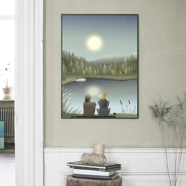 MOONLIGHT WITH YOU plakat, ViSSEVASSE
