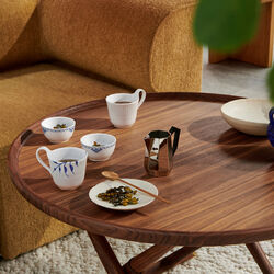 Blå Mega Riflet højhankskop 25 cl, Royal Copenhagen