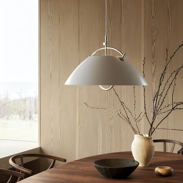 HJW37 pendel uden hejs, hvid, Carl Hansen & S&oslash;n