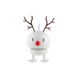 Reindeer Bumble, white, Hoptimist