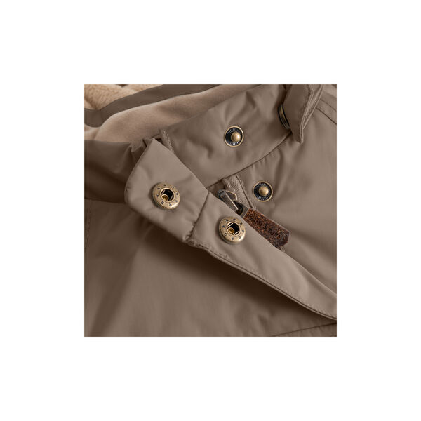 MATWANG Fleece Lined Winter Jacket, morel grey, Mini A Ture