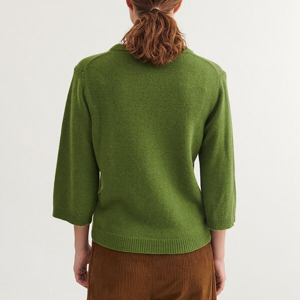 Cady 3/4 Sleeve, mayfly, Basic Apparel
