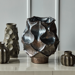 HDWaves Vase, antik metallisk, House Doctor