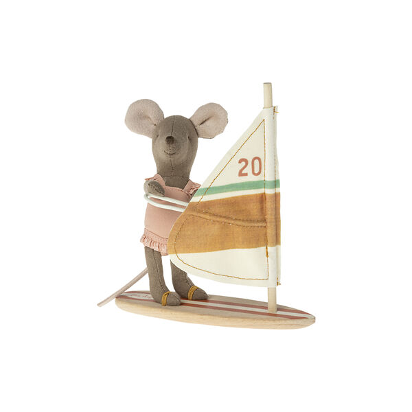 Lilles&oslash;ster surfer strandmus, Maileg