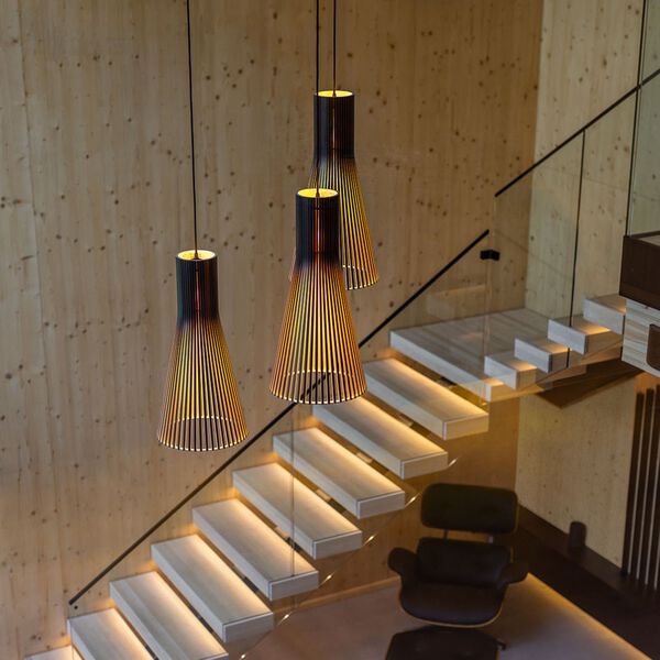 Secto 4200 Pendant, black, Secto Design