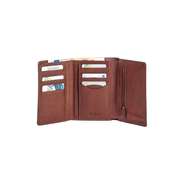 Wallet, dark brown Wallet, dark brown, Tony Perotti