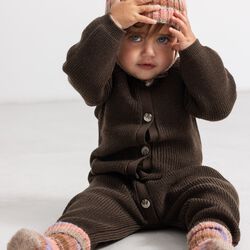 Alvar Knit Alpaca Hat, multicolour girl, MarMar Copenhagen