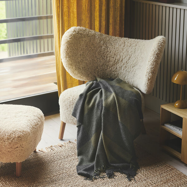 Caracas plaid, 00365 umber, Silkeborg Uldspinderi