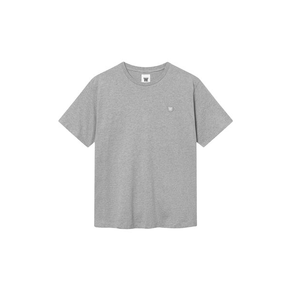 WWAce T-shirt, light melang grey, Wood Wood