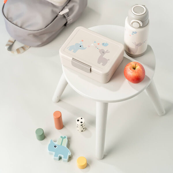 Celebration madkasse m/opdeler, sand, Done by Deer