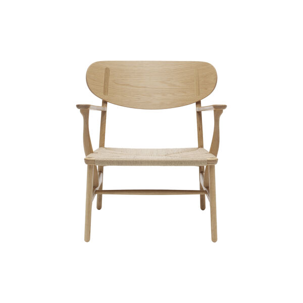 CH22 loungestol, olieret eg/natur CH22 loungestol, olieret eg/natur, Carl Hansen & Søn