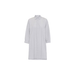 Lina lang skjorte, white/grey, CARE BY ME