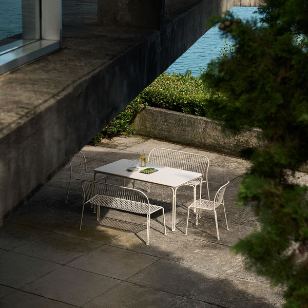 Thorvald&nbsp;SC113 Outdoor Dining Table, ivory, &Tradition