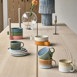 Styles espressokop 2 stk., grøn/blå, Villa Collection