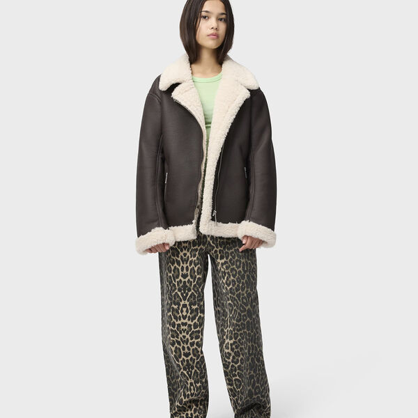 Aska Pants, brushed leo, Molo