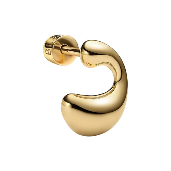 Dolphin Splash Stud Left, gold, Maria Black