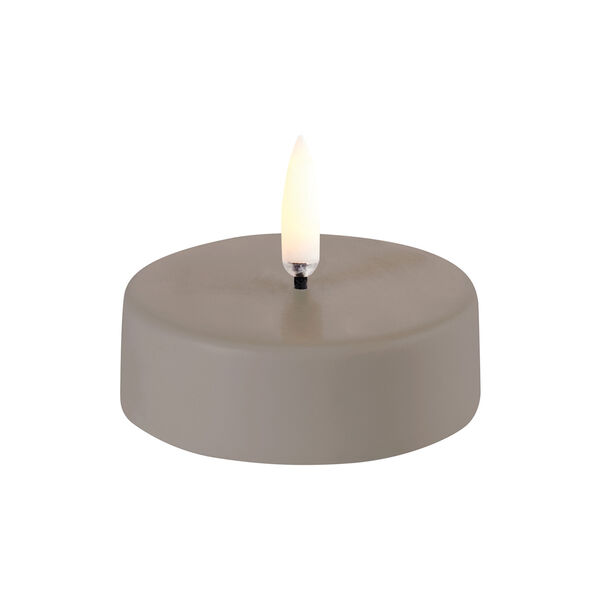 LED Tealight Maxi, sandstone, Uyuni Lighting