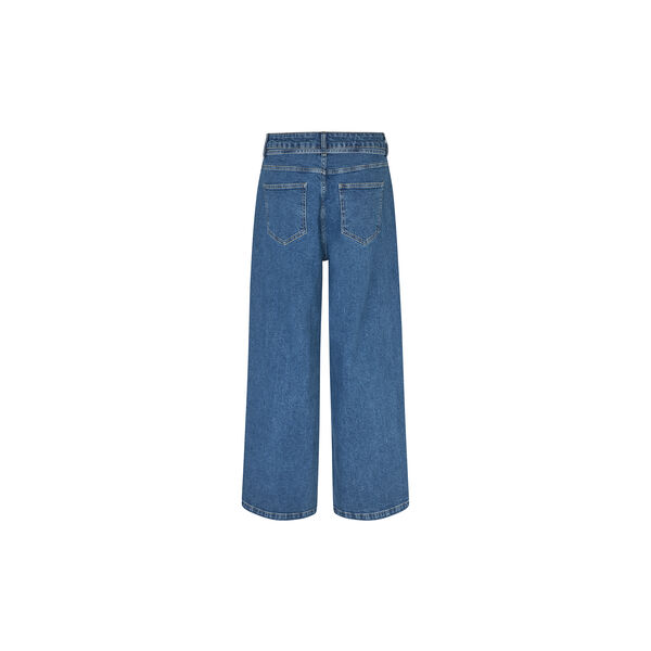 IsoldeMD solid pants, distressed blue, Modström