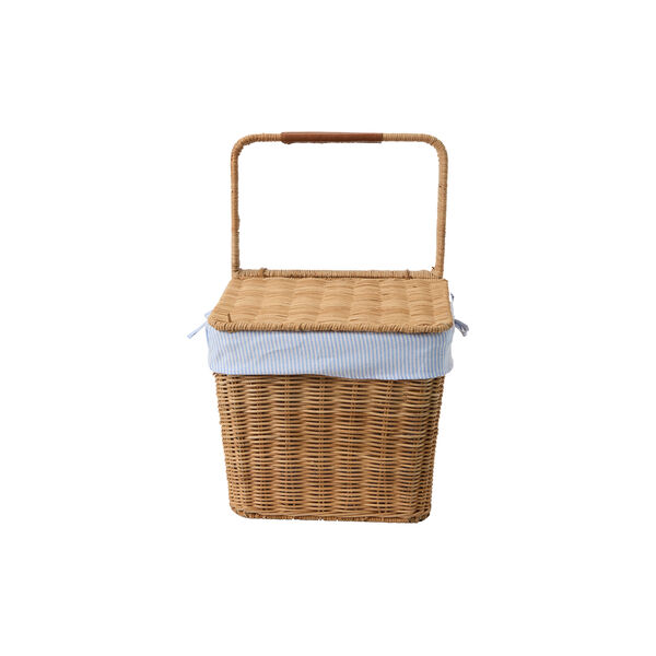 Rattan&nbsp;Picnic&nbsp;Basket&nbsp;with&nbsp;Liner, Lexington