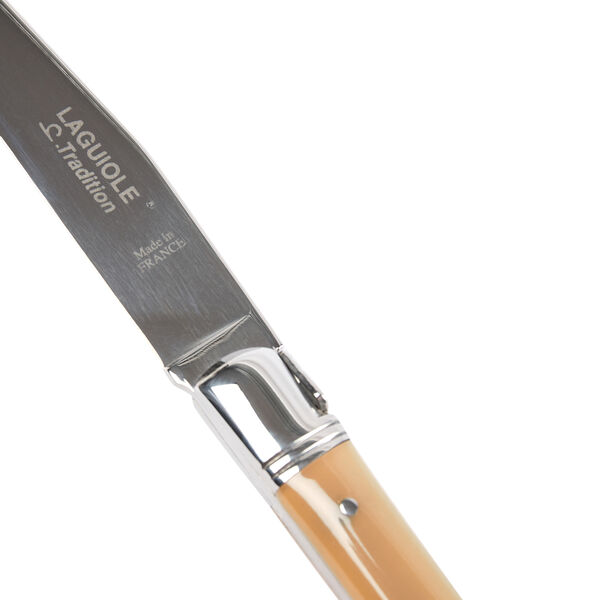Steakkniv, brunt horn Steakkniv, brunt horn, Laguiole Tradition