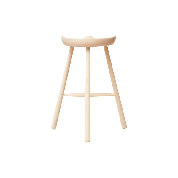 Shoemaker Chair&trade; no. 49, white oiled beech, Form & Refine
