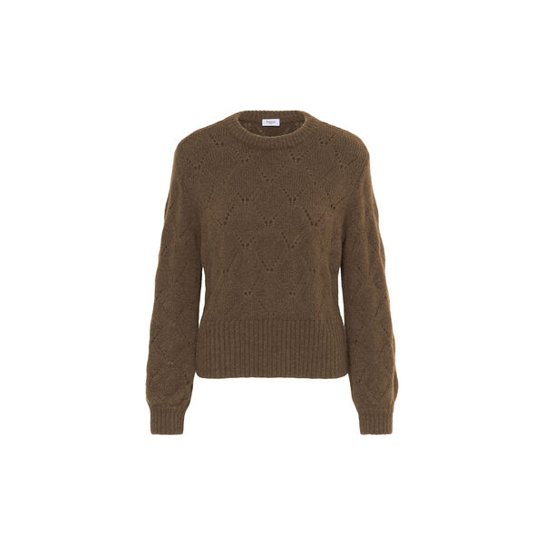 TabbathaSZ Pullover, dark earth melange, Saint Tropez