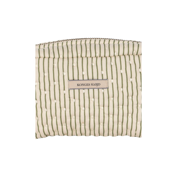 Small Toiletry Bag, tea stripe, Konges Sløjd