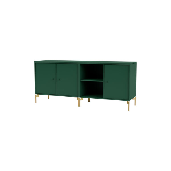 SAVE lav sk&aelig;nk med ben i messing, 136 pine, Montana Furniture