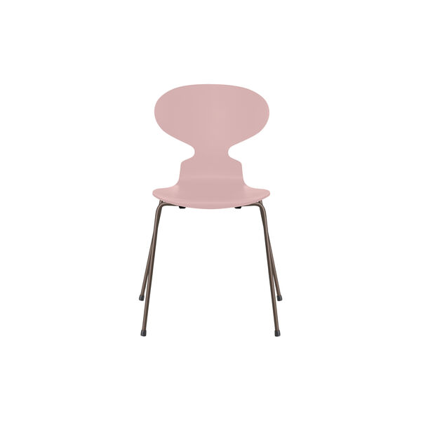 Myren&trade; 3101 fuldlakeret stol, pale rose/brown bronze, Fritz Hansen
