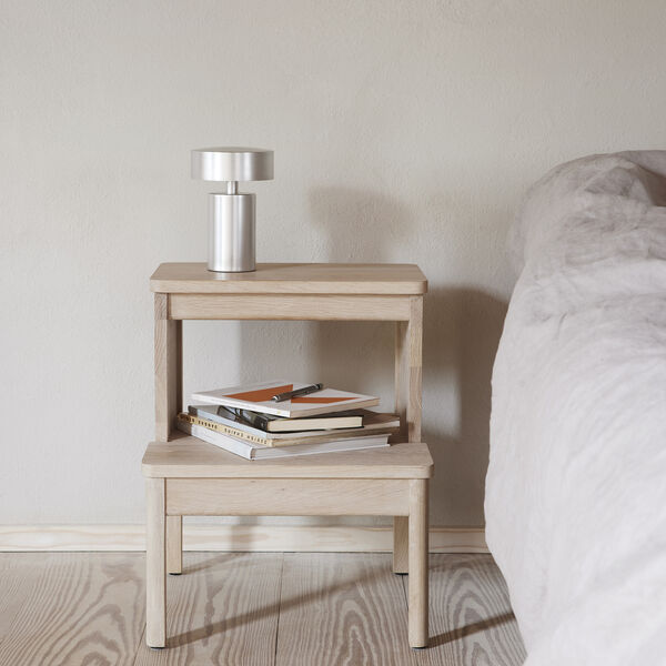 A Line Stepstool, white oak, Form & Refine