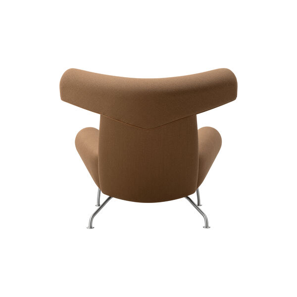 Wegner Ox Chair |  Nutshell| L&aelig;nestol + Ottoman, Fredericia Furniture