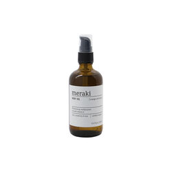 Body oil, orange & herbs, Meraki