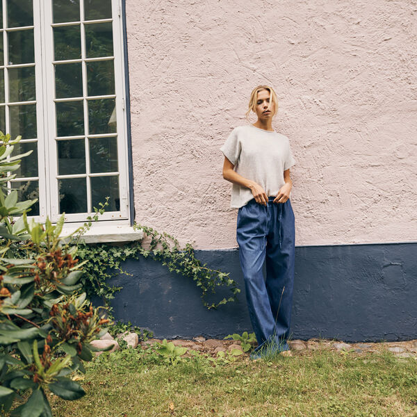 Joy Pants Casual, blue denim Joy Pants Casual, blue denim, CARE BY ME