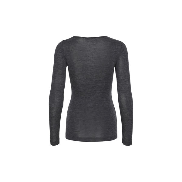 FangIW T-Shirt LS, granite melange, InWear