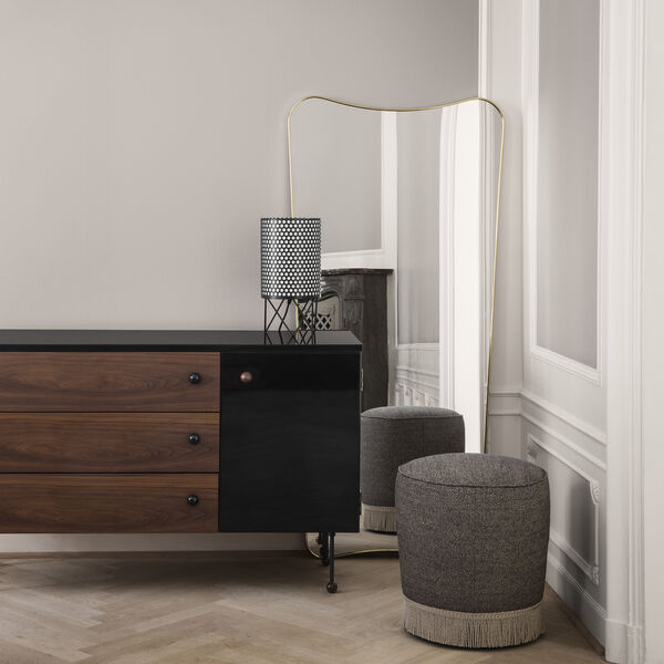 ABC Table Lamp, black semi matt, GUBI